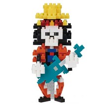 카와다 원피스 브룩 나노블럭 190조각 NBCC-055, 혼합 색상