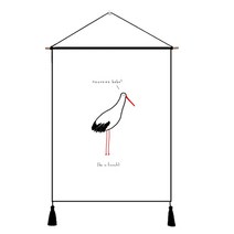 뮤엘 북유럽스타일 화환 인테리어 족자, ML12