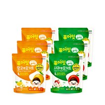 퓨어잇 내이브로 망고엔요거트 3p + 사과엔요거트 3p, 망고요거트, 사과요거트, 1세트