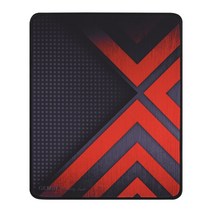 젬스트 가이아 게이밍 마우스 패드 G230, 블랙 + 레드 바이올렛, 1개