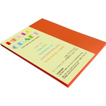 뉴씨플레인 종이문화 양면색상지 No29 주황색 70p, 1개