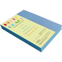 뉴씨플레인 종이문화 양면색상지 No16 밝은파랑 140p, 1개