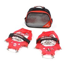 라이프 스파이크 PRO 아이젠 + 파우치, 레드