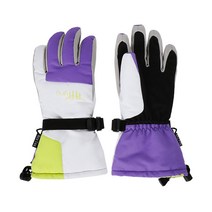 이프플라잉 스키 보드 스노우 공용 방한장갑 G2015-074, 퍼플 + 화이트