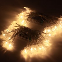 본진 판타스틱 스타 줄조명 20구 2p, 혼합 색상