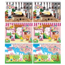 영아트 오래가는 스케치북 여아용 랜덤 발송 6p, 345 x 248 mm, 30매