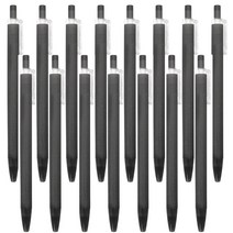 투영디자인 파스텔 터치미 젤펜 0.5mm, 블랙, 15개입