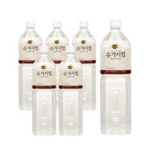 (주)동서 리치스 슈가시럽, 1.5L, 6개입