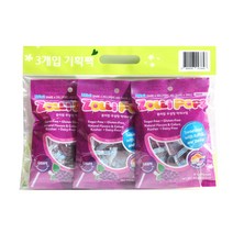 졸리팝 무설탕 막대사탕 포도맛, 40g, 3개