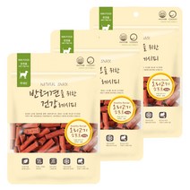 굿데이 반려견을 위한 건강레시피 져키, 오리고기소프트, 3개입