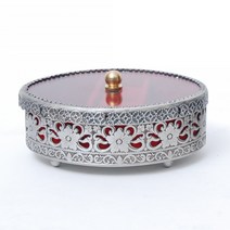 아테리나 매화 타원 보석함, 주석, 1개