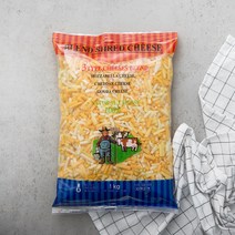 블랜드 쉬레드 치즈, 1kg, 1개