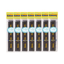 키모니 배드민턴 뉴 타올그립 KGT227 7p, 블랙