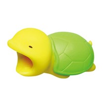 ZOTA 케이블바이트 캐릭터 단선방지 보호캡 케이블 프로텍터, 1개, 거북이