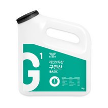 레인보우샵 G1 구연산 베이직 왕톡톡이, 1kg, 1개