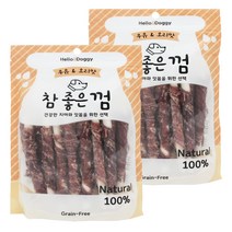 헬로도기 강아지 참좋은껌 24p, 우유 + 오리 혼합맛, 2개입