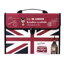 멜팅홈 런던심볼 파일가방, A-2, 1개