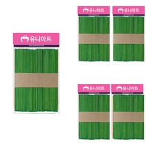 유니아트 2500 하드바 막대 대 50p, 초록, 5개입