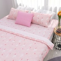 라몬떼 선인장 시어서커 누빔이불 패드 베개커버 세트