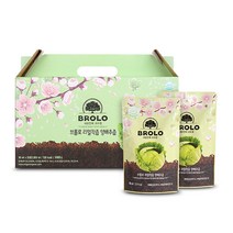브롤로 꼬샤꼬샤 브롤로 리얼착즙 양배추즙, 90ml, 20개입