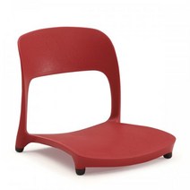 스마트퍼니처 코비아 좌식의자 고정형, 레드