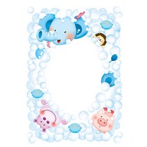 유니테크 붙이는거울 거품 MR-440, 혼합 색상