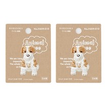 하마나카 자수와펜 애니멀트리 H459-010, 혼합 색상, 2개입