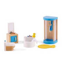 하페 여아 모던 욕실 역할놀이, 혼합 색상