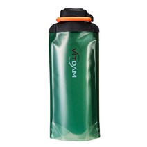 빛담 아웃도어 접이식 물병, 초록, 700ml