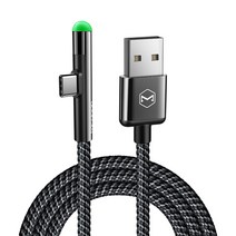 맥도도 2세대 A시리즈 90도 C타입 케이블 1.5m, 블랙