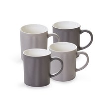 프렐류드 미떼 머그 라이트그레이 2p + 다크그레이 2p, 라이트그레이2p+다크그레이2p, 1세트