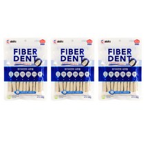 아스쿠 화이바덴트 강아지 덴탈껌 60g, 내츄럴, 3개