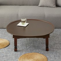 즐거운집 엔틱 원형밥상 특대 90 x 90 x 30 cm, 혼합 색상