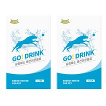 마스코타 반려견 이온음료 GO 드링크 500ml용 12p, 2개