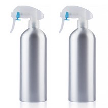 알럽홈 알루미늄 스프레이 공병 50ml, 투명, 2개