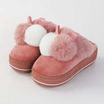 잠비 MaSi 통굽 방울 슬리퍼 4cm