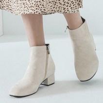 착한구두 나디아 미들힐 앵클부츠 BSSDS4b96100