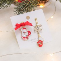 비단길 X-MAS 주니어 귀찌 귀걸이