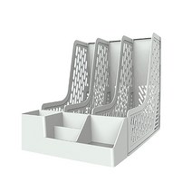 델리 멀티 데스크 파일홀더 3S, 그레이(EZ00112), 1개