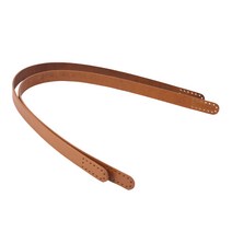 브랜드얀 감성 가죽 라운드스트랩, 카멜, 1세트