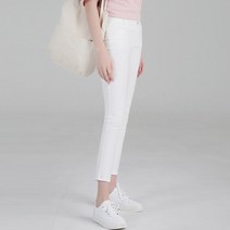 업클라스 여성용 컴포터블 히든밴딩 일자 스판바지 LA051