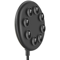 코시 흡착식 고속 무선 충전기 10W CGR3346WL, 블랙, 1개