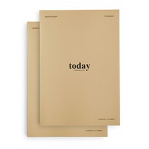 퍼니메이드 만년형 다이어리 2p, 베이지