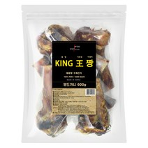 펫츠몬 킹왕짱 강아지 대용량 수제 간식 600g, 양 도가니, 1개