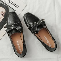콩 K SHOES 클래식리본 여성 플랫슈즈