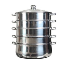 호가 스텐 대형 찜통, 34cm, 1세트