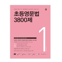 초등영문법 3800제. 1, 마더텅