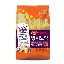 밥이보약 전연령 빛나는 피모 고양이 건식사료, 닭, 3.4kg, 1개