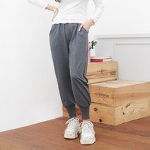 잘빠진 여성용 롱시보리 조거팬츠