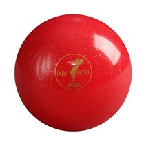 하타치 SHINE 파크 골프공 볼 2피스 6cm PH3400, 빨간색, 1개